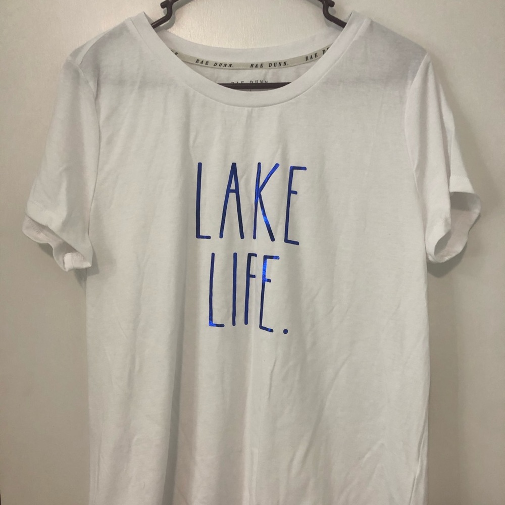 Rae Dunn Lake Life Tee Large